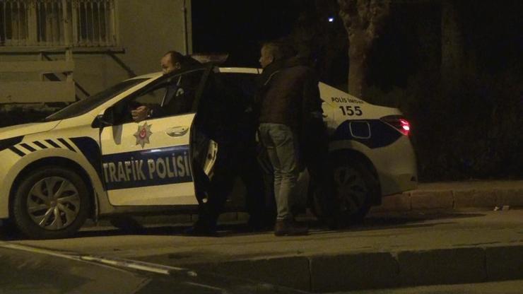 Polisin dur ihtarına uymayan araçtan polise ateş açıldı