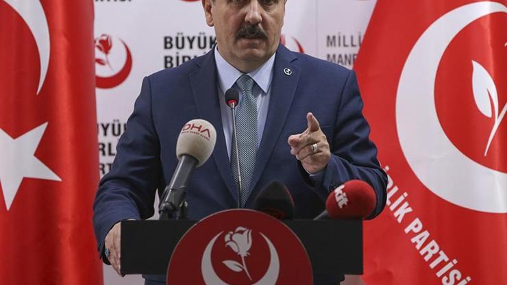 BBP Genel Başkanı Mustafa Destici: ABD ateşe benzin döküyor