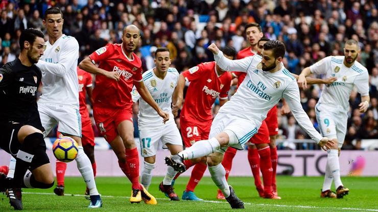 Real Madrid Sevillaya 5 attı