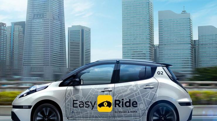 Nissanın robot taksisi yola çıkıyor