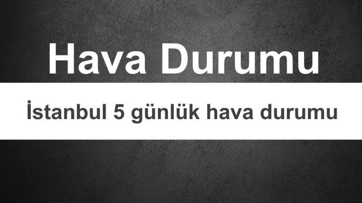 İstanbul hava durumu 14 Aralık: Meteoroloji’den yağmur uyarısı geldi