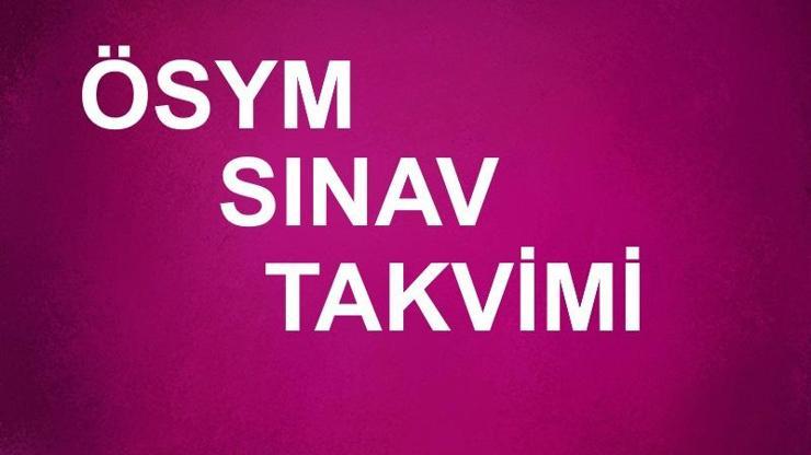 KPSS ortaöğretim sınavı ne zaman 2018 ÖSYM sınav takvimi