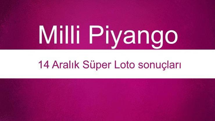 Büyük ikramiye devretti mi Süper Loto çekiliş sonuçları Milli Piyango sorgulama sayfası