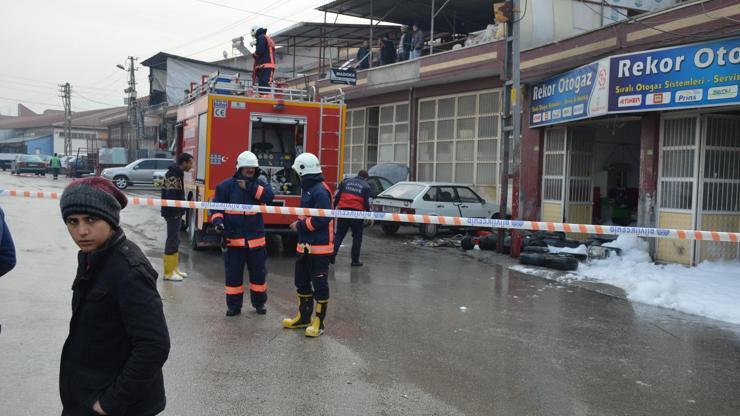 Otomobilin LPG tankı patladı: 3 yaralı