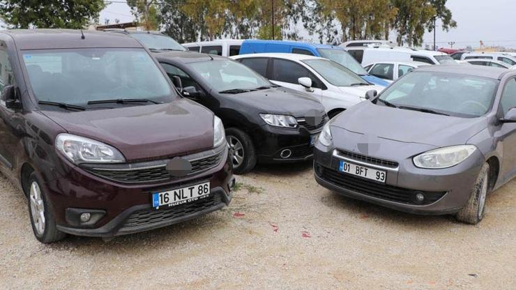 20 milyon lira değerindeki araçlar çürümeye terk edildi