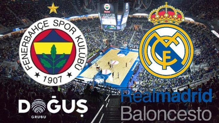 Basketbol: Fenerbahçe-Real Madrid maçı izle | THY Euroleague hangi kanalda, ne zaman