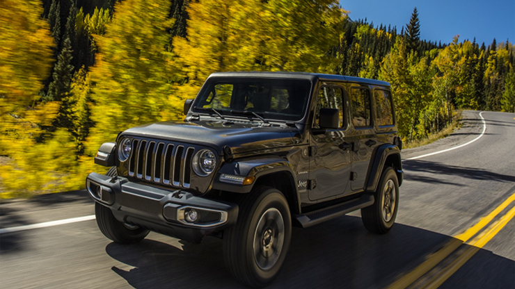 En yetenekli Jeep Wrangler