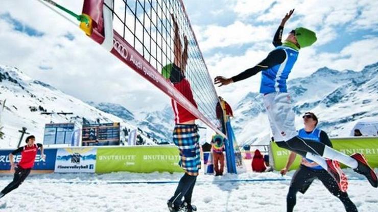 Kar Voleybolu Türkiye Şampiyonası ertelendi