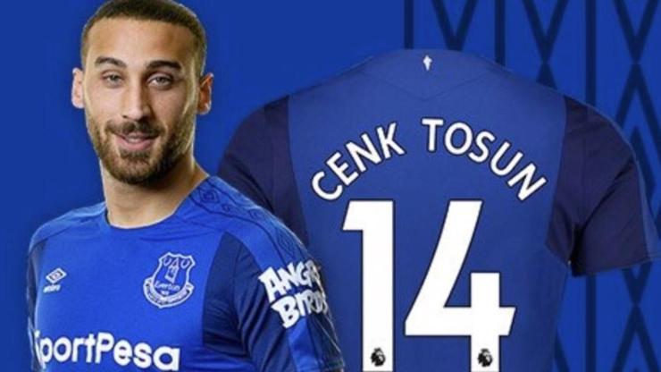 14 numaralı Cenk Tosun 15. Türk