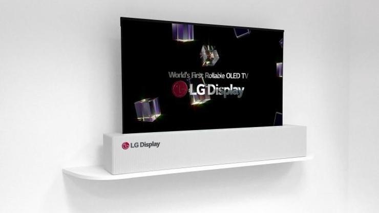 LG’den 65 inç katlanabilen OLED TV