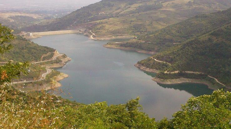 Yuvacık Barajında korkutan manzara