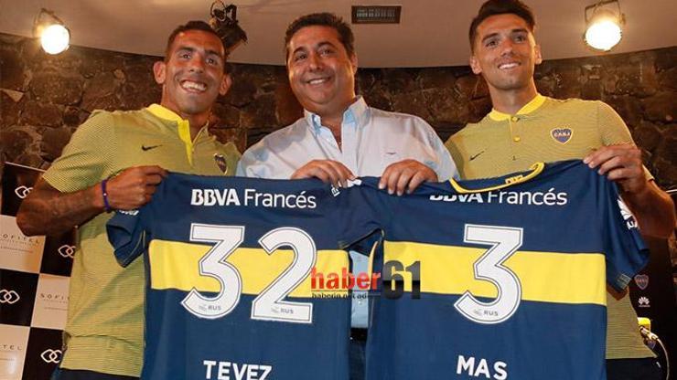 Emmanuel Mas, Tevezle beraber imza attı