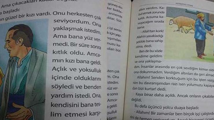 İlkokulda çocuklara dağıtılan kitapta cinsel istismar içeriği