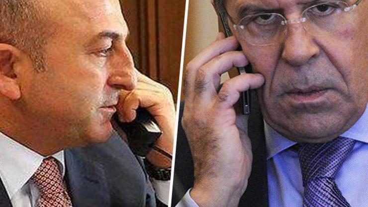 Dışişleri Bakanı Çavuşoğlu, Rus mevkidaşı Lavrov ile görüştü