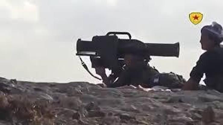 Terör örgütü PKK/PYDden Afrinden Azeze roketli saldırı