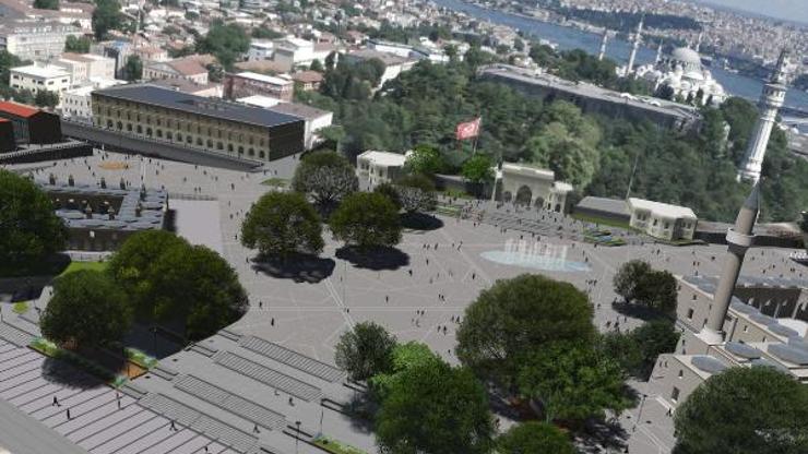 İBB açıkladı... İşte Beyazıt Meydanındaki çalışmaların detayları