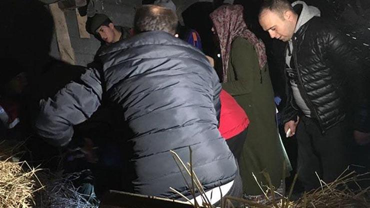 Kayıp kadın samanlıkta baygın halde bulundu
