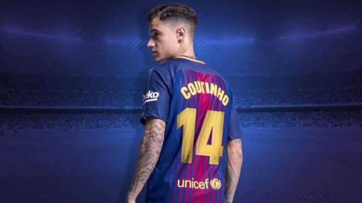 Philippe Coutinho 14 numarayı aldı