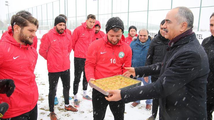 Başkan Aydından Sivas Belediyespora moral ziyareti