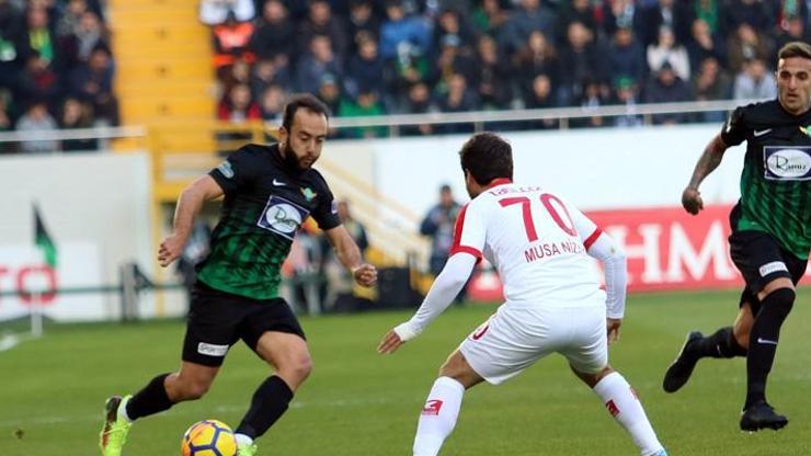 Akhisarspor: 1 - Antalyaspor: 1 / Maç Özeti
