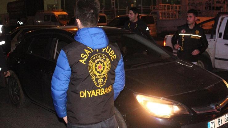 Diyarbakırda hava destekli asayiş uygulaması