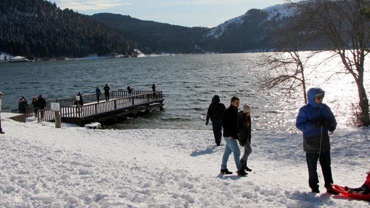 Abantı sömestir tatilinde 56 bin kişi ziyaret etti