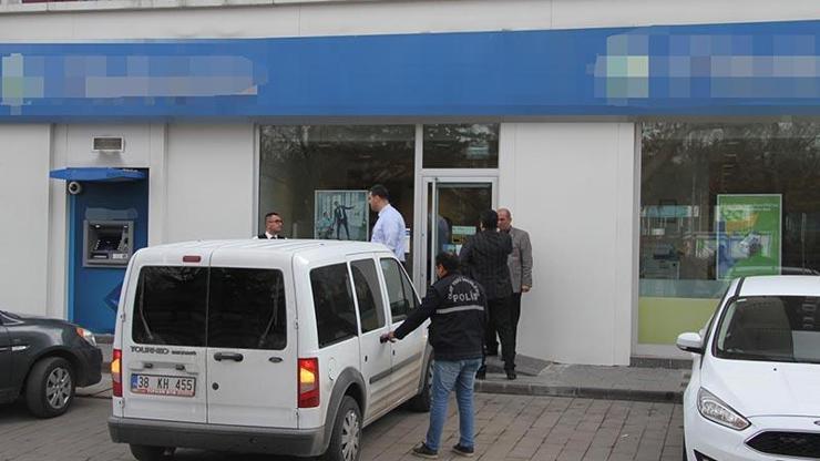 Kayseride maskeli banka soygunu şüphelisi yakalandı