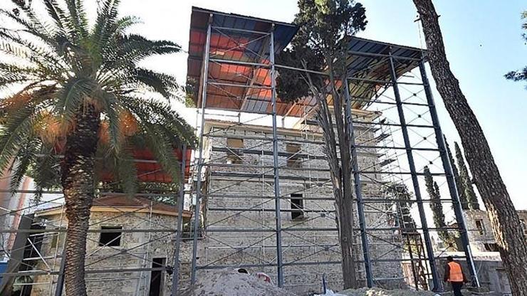 İzmirde tarihi Paterson Köşkü restore ediliyor