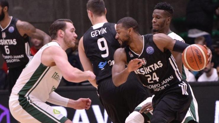 Beşiktaş Nanterre deplasmanında yenildi