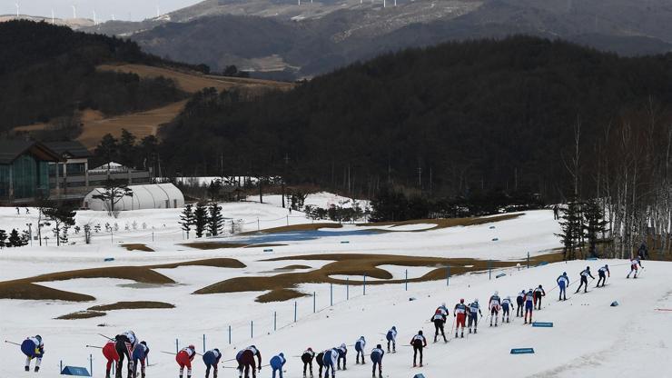 Kış Olimpiyatları buz tuttu