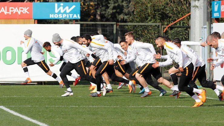 Galatasaray, Kasımpaşa maçı hazırlıklarını sürdürdü