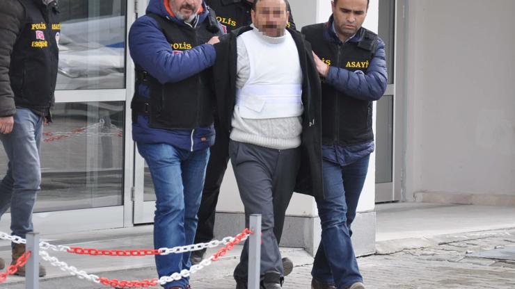 Cinayet zanlısı ahırda yakalandı