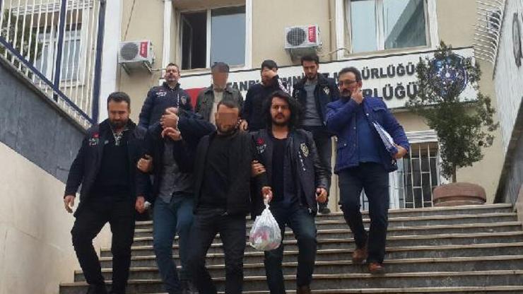 Kendilerine polis süsü veren gaspçılar yakalandı