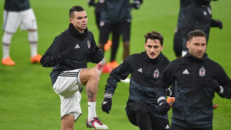 Bayern Münih - Beşiktaş maçı öncesi yoğun kar yağışı (Beşiktaş haberleri)