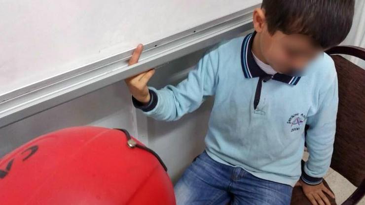 İtfaiyeden parmak kurtarma operasyonu