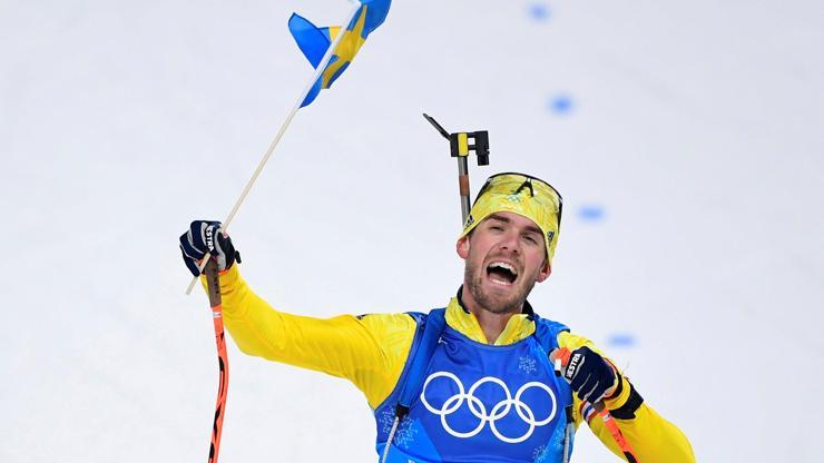 Biatlon 4x7,5 kilometrede altın İsveçin
