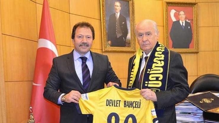 Mehmet Yiğiner Devlet Bahçeliyi ziyaret etti