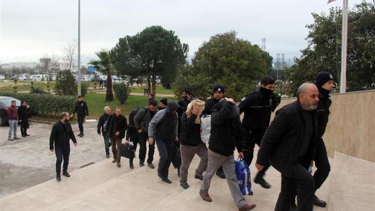 Akaryakıt kaçakçılığı soruşturmasında 35 şüpheli tutuklandı