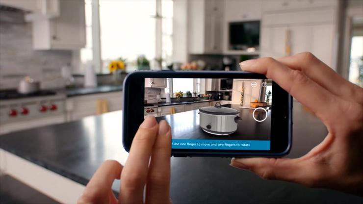 Ar View iOS’in ardından Android’te