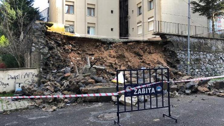 Son dakika... Kartalda istinat duvarı çöktü