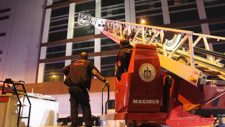 Kocaeli Devlet Hastanesinde yangın