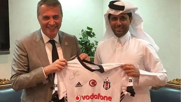 PSG Başkanı Pepenin formasıyla yetindi