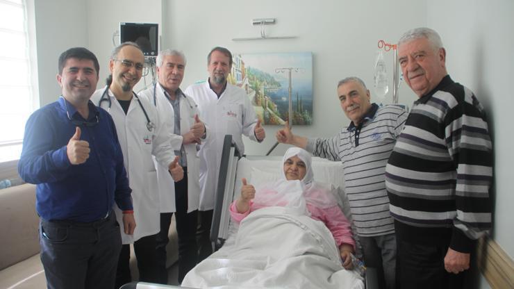 Şeker ameliyatı için Hollandadan geldi