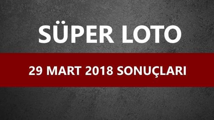 Büyük ikramiye devretti: 29 Mart Süper Loto sonuçları Milli Piyango çekilişi sorgulama