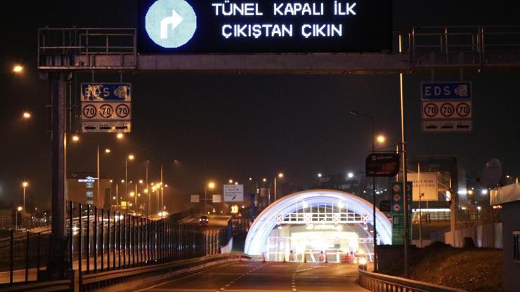 Avrasya Tüneli trafiğe açıldı