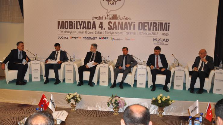 Mobilyanın başkenti İnegölde Mobilyada 4üncü Sanayi Devrimi konuşuldu