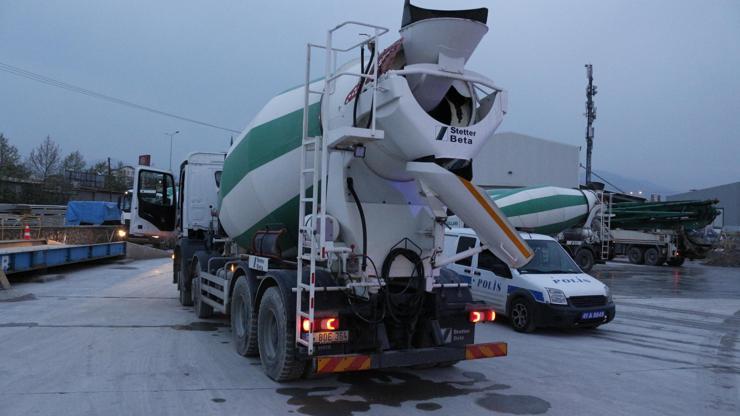 Beton mikserinin ezdiği işçi öldü