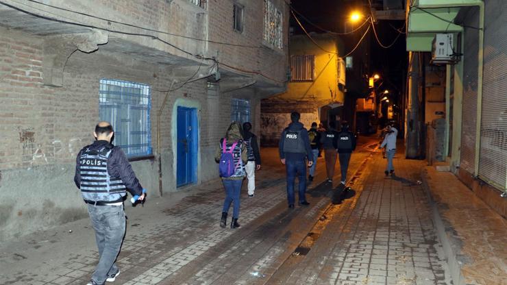 Diyarbakırda 500 polisin katılımıyla asayiş uygulaması