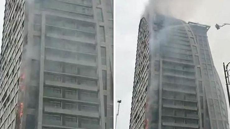 Bakü’deki Trump Towers’da yangın