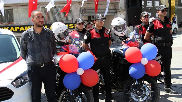 Esenler Belediyesi’nden emniyete polis aracı desteği